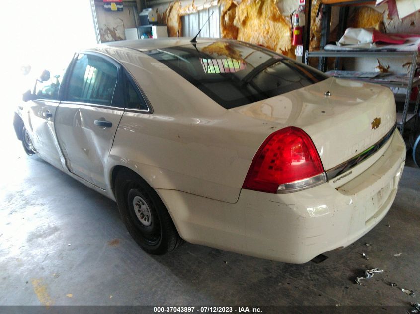 2013 CHEVROLET CAPRICE POLICE 6G1MK5U26DL825187