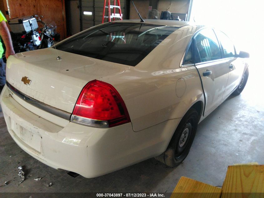 2013 CHEVROLET CAPRICE POLICE 6G1MK5U26DL825187