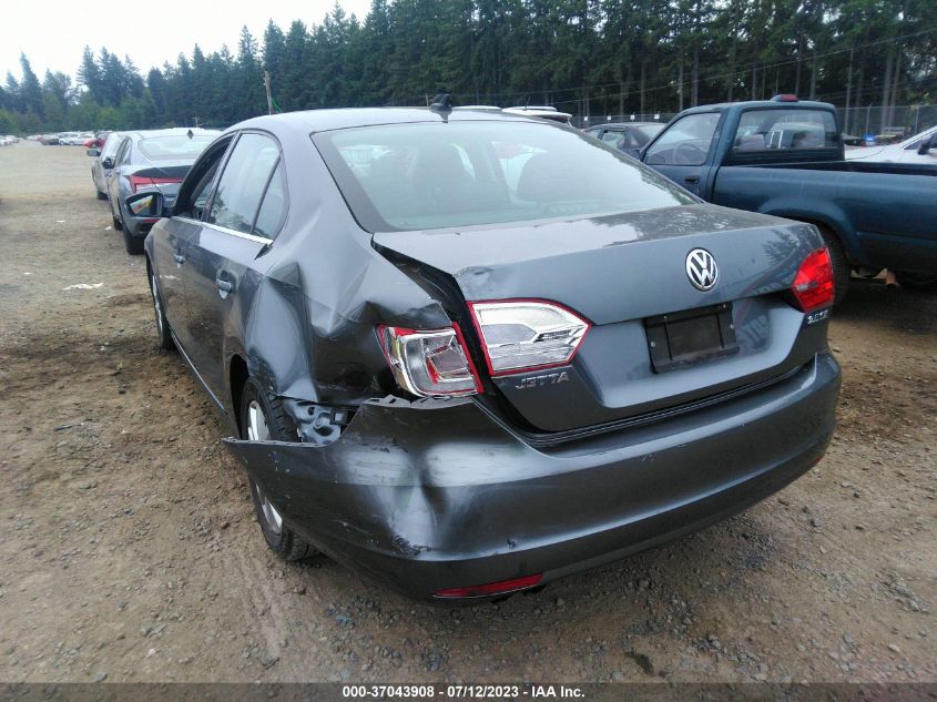 2013 VOLKSWAGEN JETTA SEDAN SE W/CONVENIENCE - 3VWDP7AJ5DM437778