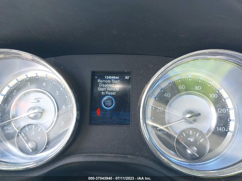 2013 CHRYSLER 300 S - 2C3CCABG9DH728054