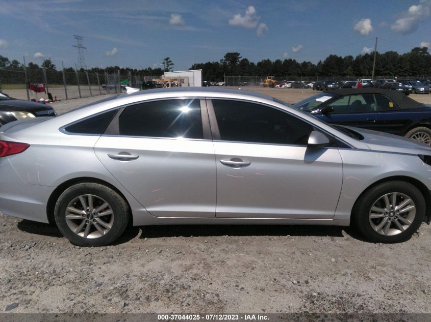 2017 HYUNDAI SONATA 2.4L - 5NPE24AF0HH585459