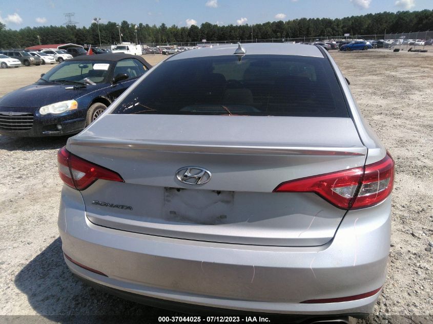 2017 HYUNDAI SONATA 2.4L - 5NPE24AF0HH585459