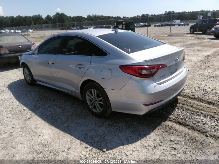 2017 HYUNDAI SONATA 2.4L - 5NPE24AF0HH585459