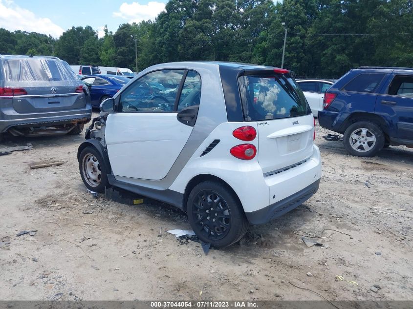 2013 SMART FORTWO PURE/PASSION WMEEJ3BA7DK657013