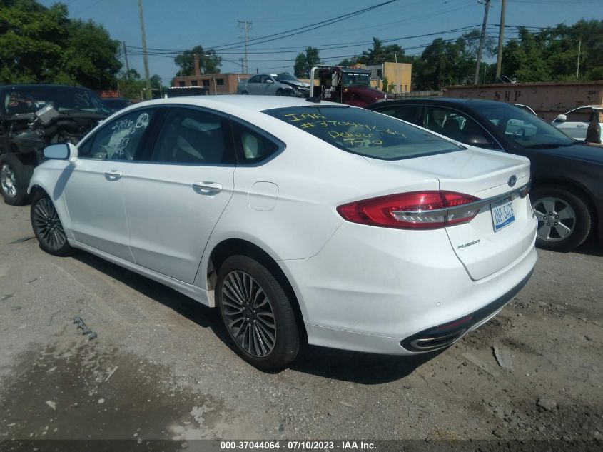 2017 FORD FUSION SE - 3FA6P0T94HR378677