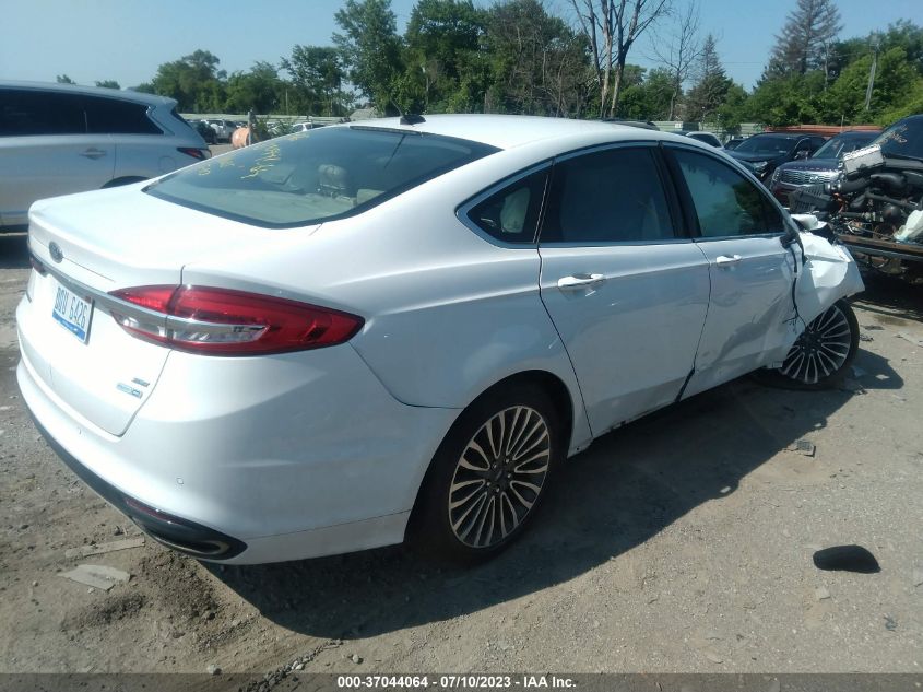 2017 FORD FUSION SE - 3FA6P0T94HR378677