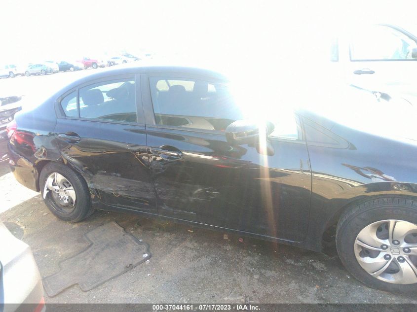 2015 HONDA CIVIC SEDAN LX - 19XFB2F52FE026618