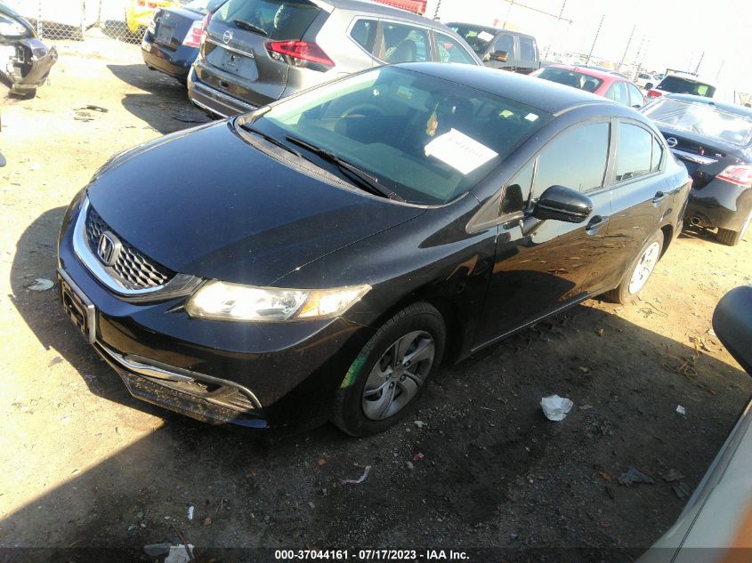 2015 HONDA CIVIC SEDAN LX - 19XFB2F52FE026618