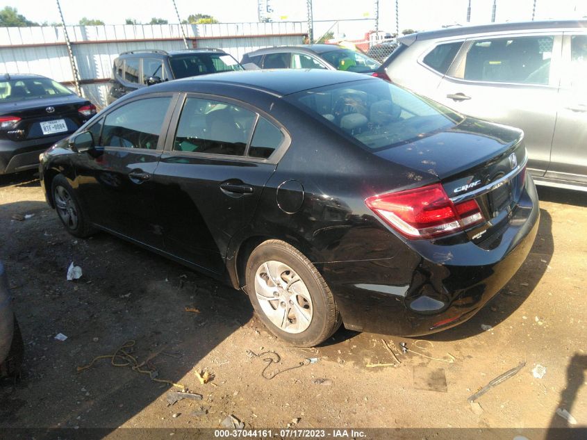 2015 HONDA CIVIC SEDAN LX - 19XFB2F52FE026618