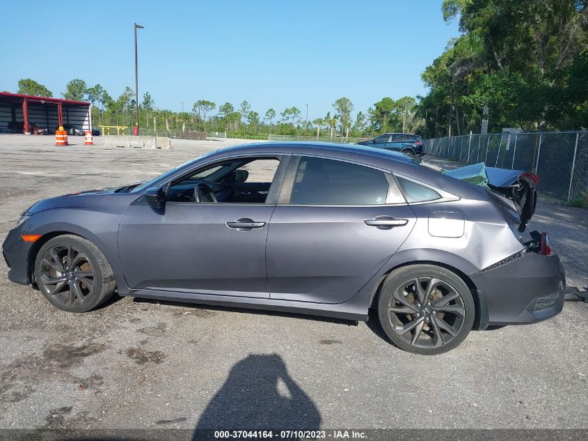 2020 HONDA CIVIC SEDAN SPORT - 19XFC2F81LE208846
