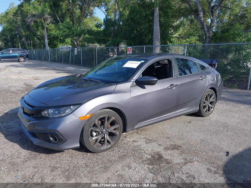 2020 HONDA CIVIC SEDAN SPORT - 19XFC2F81LE208846