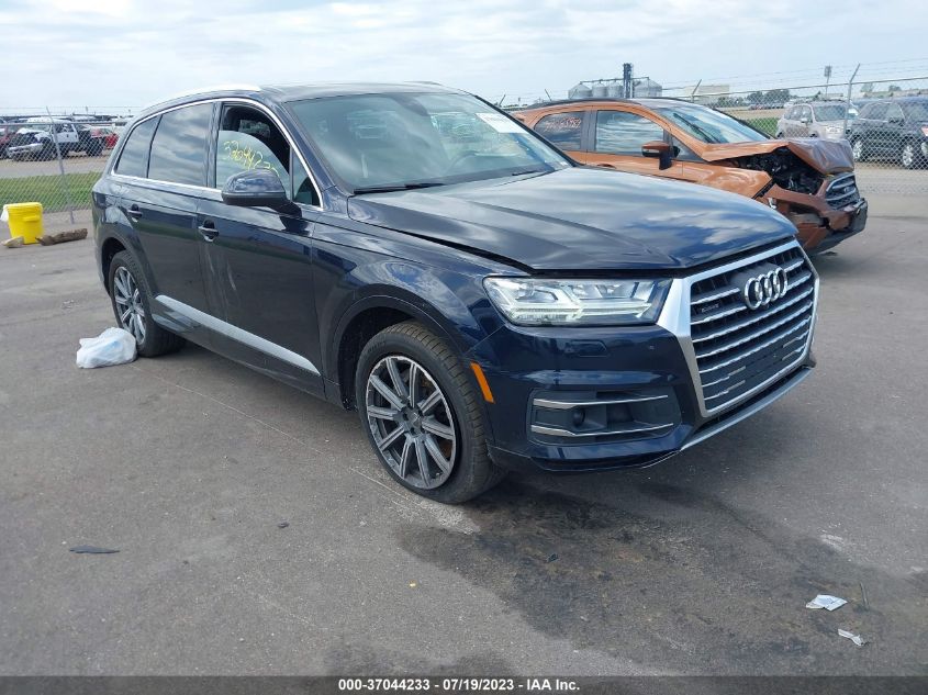 Lot #2539240646 2017 AUDI Q7 3.0T PREMIUM salvage car