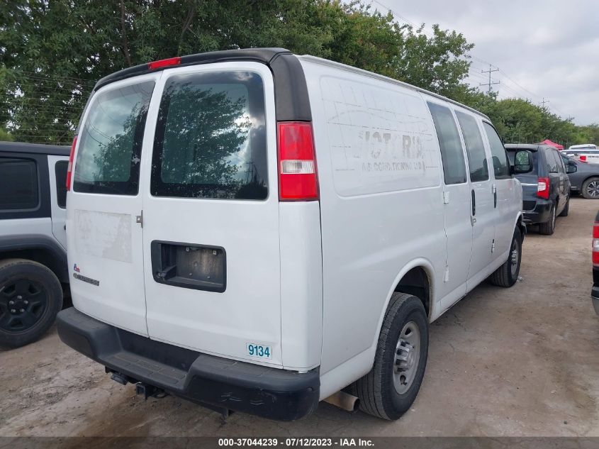 2017 CHEVROLET EXPRESS CARGO VAN - 1GCWGAFG5H1229134