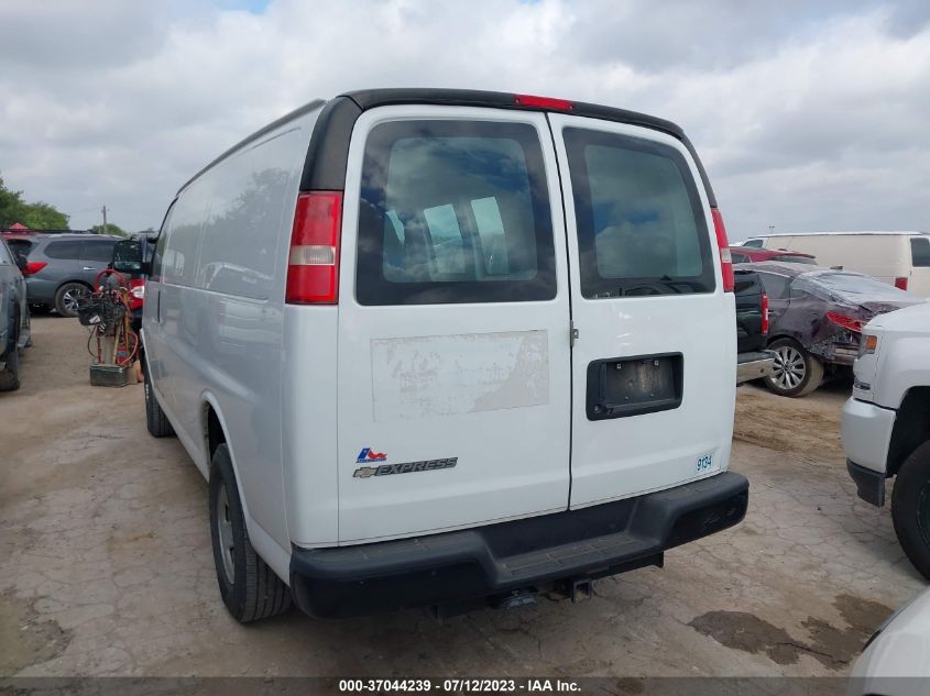 2017 CHEVROLET EXPRESS CARGO VAN - 1GCWGAFG5H1229134