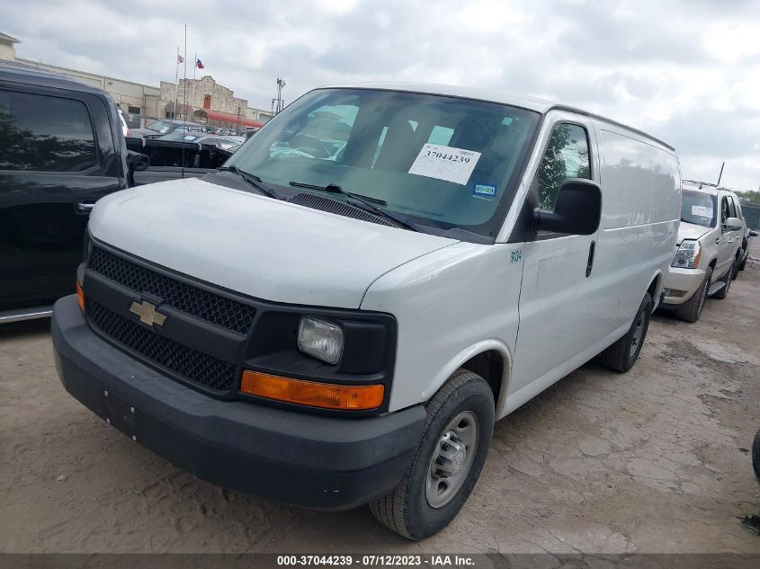 2017 CHEVROLET EXPRESS CARGO VAN - 1GCWGAFG5H1229134
