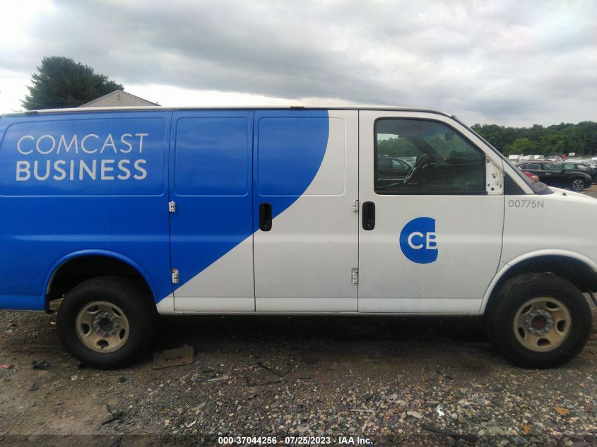 2015 CHEVROLET EXPRESS CARGO VAN - 1GCWGFCFXF1154016