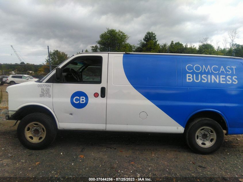 2015 CHEVROLET EXPRESS CARGO VAN - 1GCWGFCFXF1154016