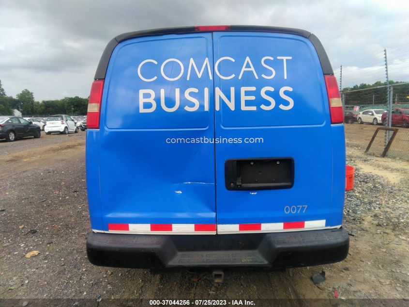 2015 CHEVROLET EXPRESS CARGO VAN - 1GCWGFCFXF1154016