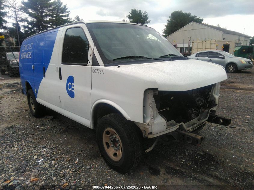 2015 CHEVROLET EXPRESS CARGO VAN - 1GCWGFCFXF1154016