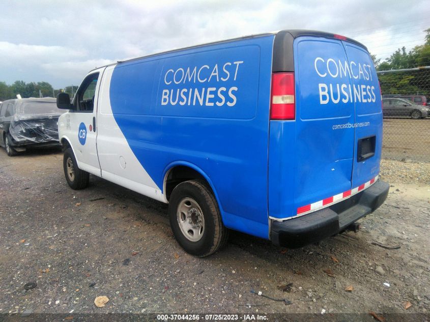2015 CHEVROLET EXPRESS CARGO VAN - 1GCWGFCFXF1154016