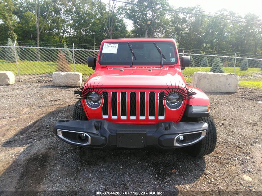 2019 JEEP WRANGLER UNLIMITED SAHARA - 1C4HJXEN1KW510483
