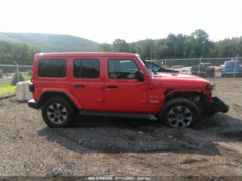 2019 JEEP WRANGLER UNLIMITED SAHARA - 1C4HJXEN1KW510483