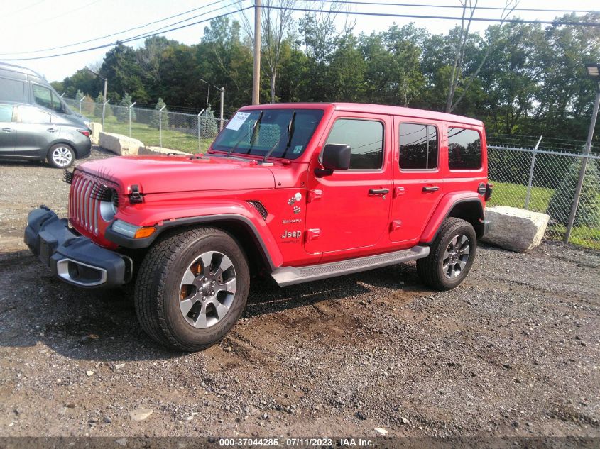 2019 JEEP WRANGLER UNLIMITED SAHARA - 1C4HJXEN1KW510483