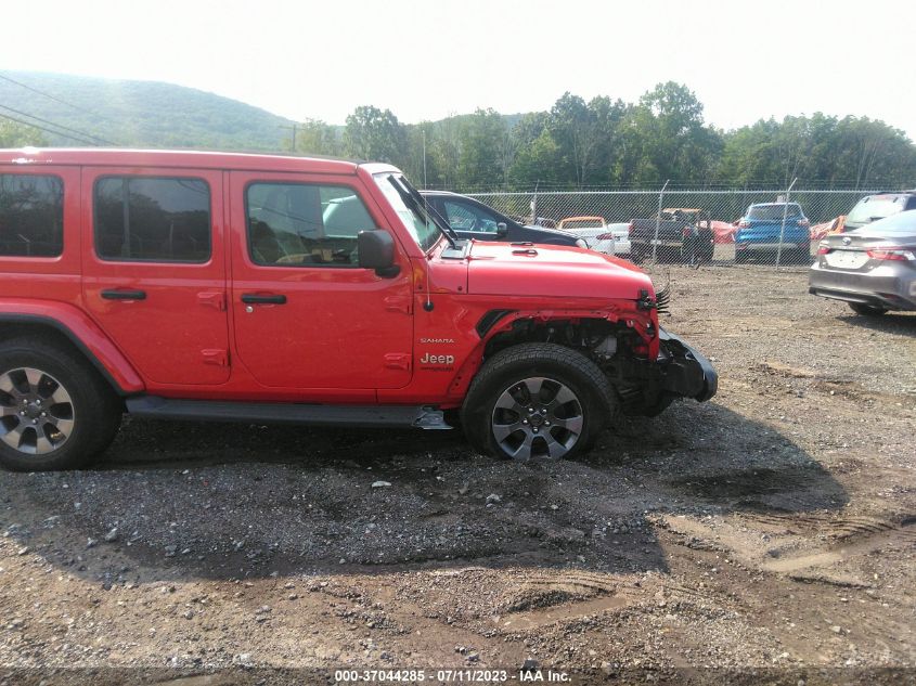 2019 JEEP WRANGLER UNLIMITED SAHARA - 1C4HJXEN1KW510483
