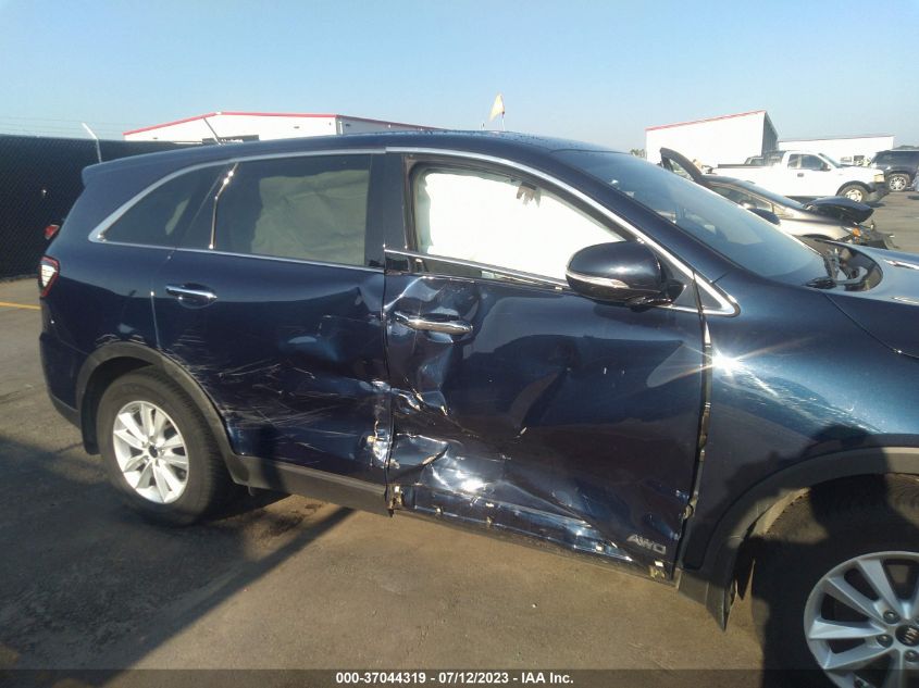 2019 KIA SORENTO LX - 5XYPGDA39KG529390