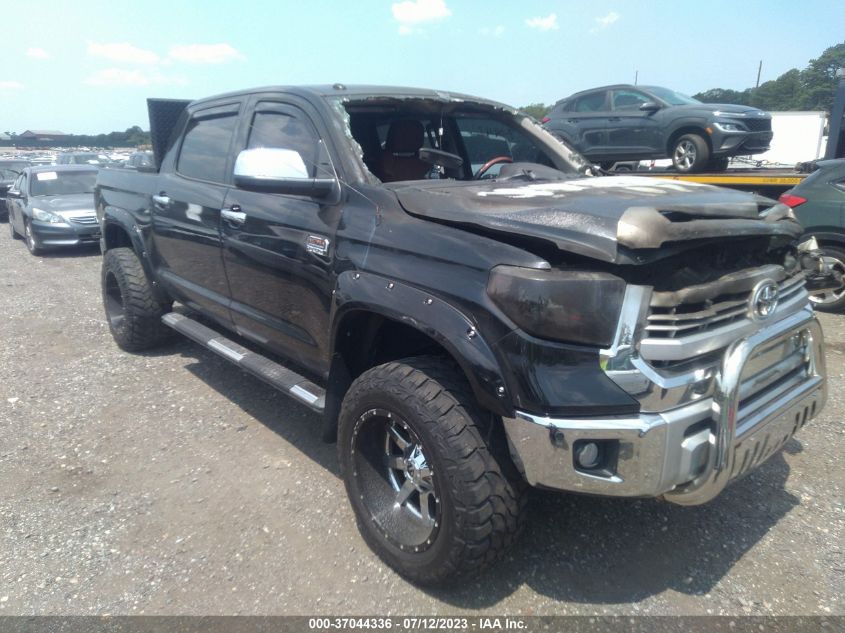2014 TOYOTA TUNDRA 4WD TRUCK PLATINUM/1794 - 5TFAY5F14EX397379