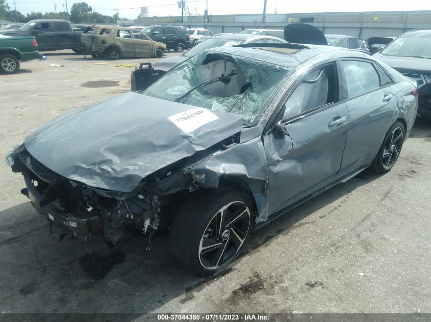 2023 HYUNDAI ELANTRA N LINE - KMHLR4AFXPU452212