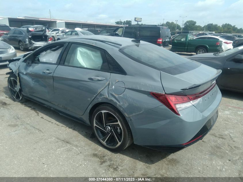 2023 HYUNDAI ELANTRA N LINE - KMHLR4AFXPU452212