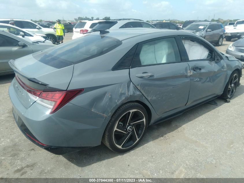 2023 HYUNDAI ELANTRA N LINE - KMHLR4AFXPU452212