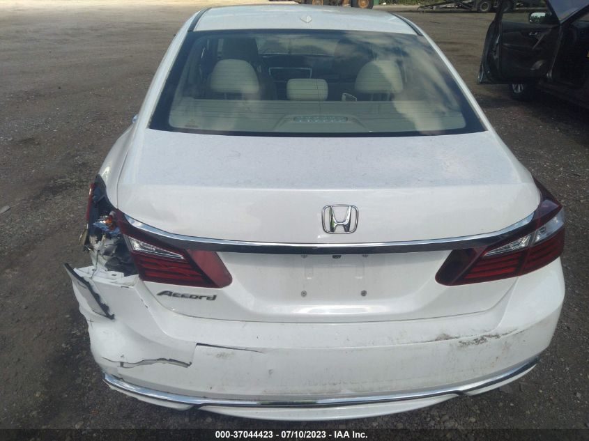 2016 HONDA ACCORD SEDAN EX - 1HGCR2F72GA205697