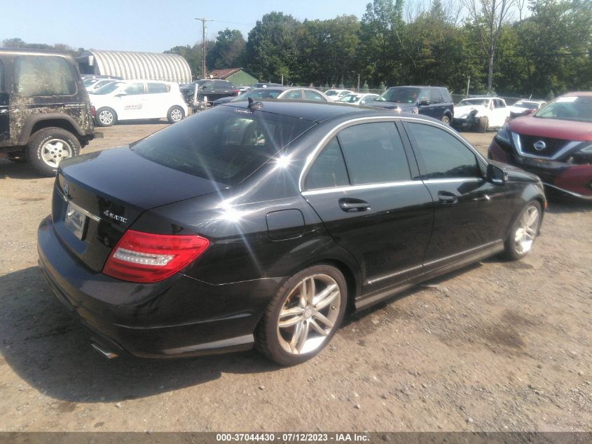 2014 MERCEDES-BENZ C-CLASS C 300 - WDDGF8AB9ER318560