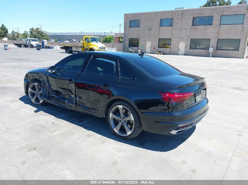 2021 AUDI A4 SEDAN S LINE PREMIUM PLUS - WAUEAAF40MA039283