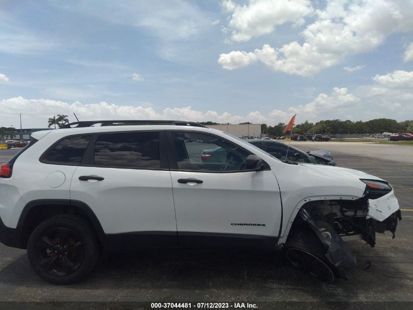 2017 JEEP CHEROKEE SPORT - 1C4PJLABXHW652582