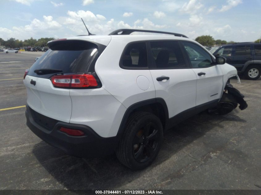 VIN 1C4PJLABXHW652582 2017 JEEP CHEROKEE no.4