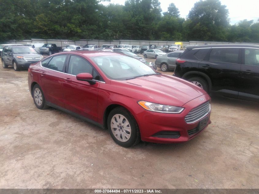 2013 FORD FUSION S - 3FA6P0G7XDR334654