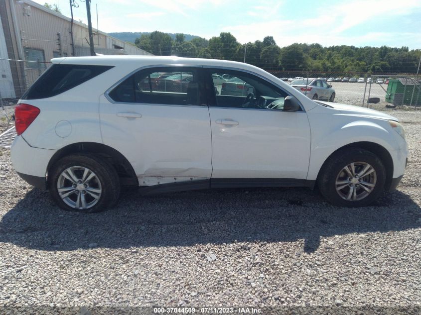 2013 CHEVROLET EQUINOX LS - 2GNALBEK1D6282428