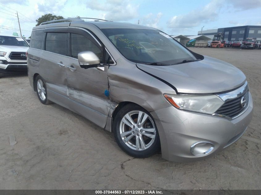 2013 NISSAN QUEST LE - JN8AE2KP5D9062608
