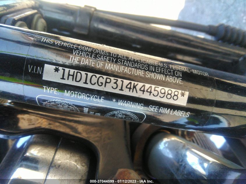 2004 HARLEY-DAVIDSON XL1200 C - 1HD1CGP314K445988