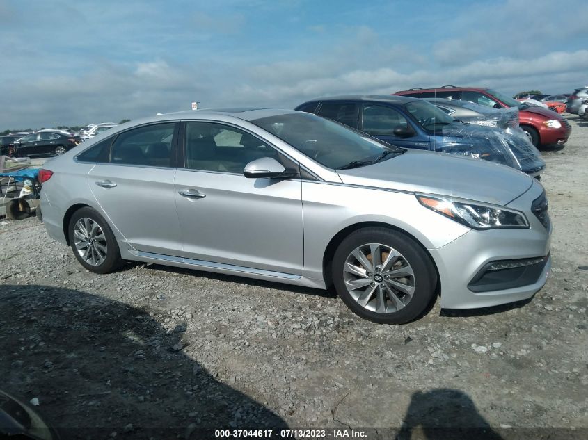 2017 HYUNDAI SONATA SPORT - 5NPE34AFXHH465181