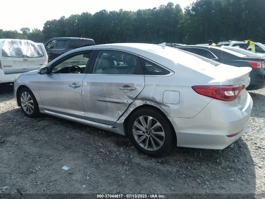 2017 HYUNDAI SONATA SPORT - 5NPE34AFXHH465181