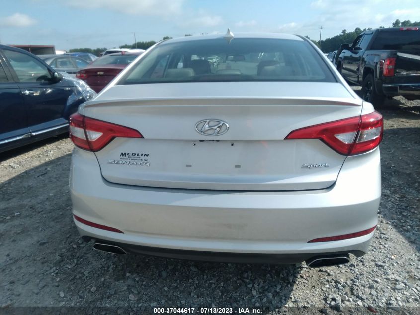 2017 HYUNDAI SONATA SPORT - 5NPE34AFXHH465181