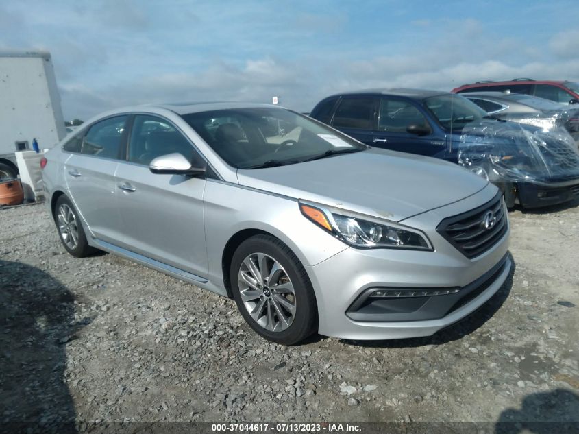 2017 HYUNDAI SONATA SPORT - 5NPE34AFXHH465181