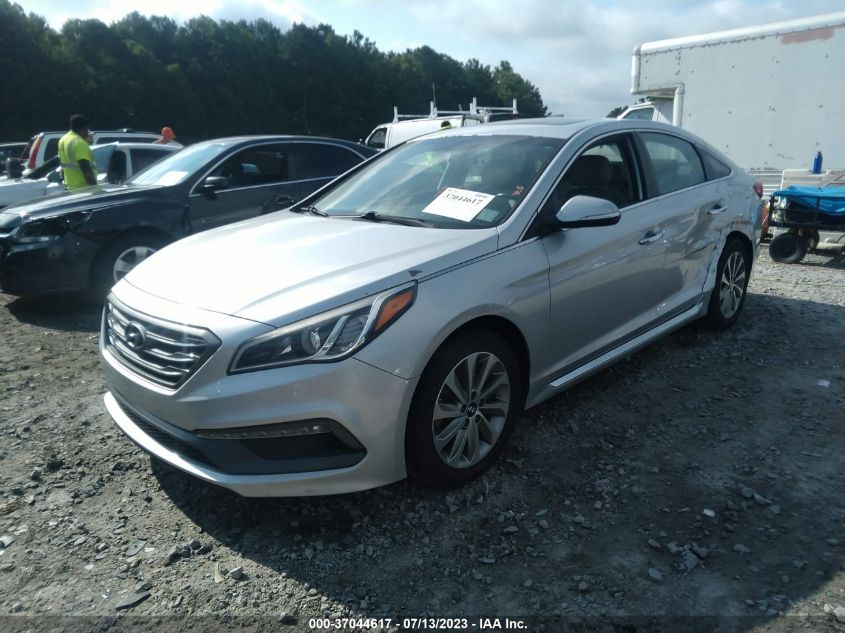 2017 HYUNDAI SONATA SPORT - 5NPE34AFXHH465181