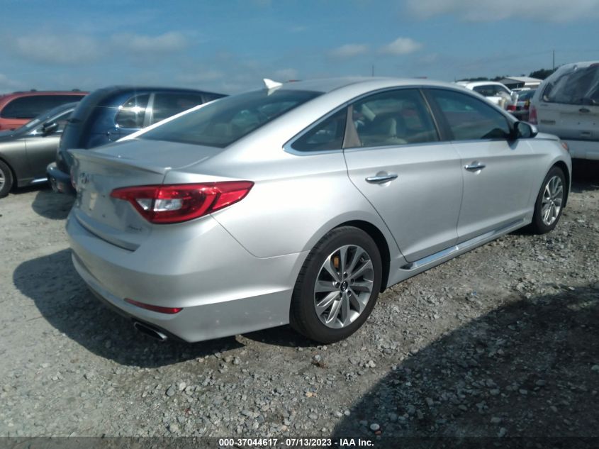 2017 HYUNDAI SONATA SPORT - 5NPE34AFXHH465181