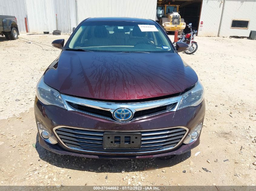 2014 TOYOTA AVALON HYBRID LIMITED/XLE TOURING 4T1BD1EB4EU034502