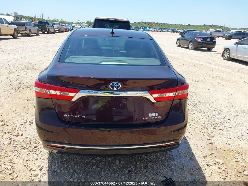 2014 TOYOTA AVALON HYBRID LIMITED/XLE TOURING 4T1BD1EB4EU034502